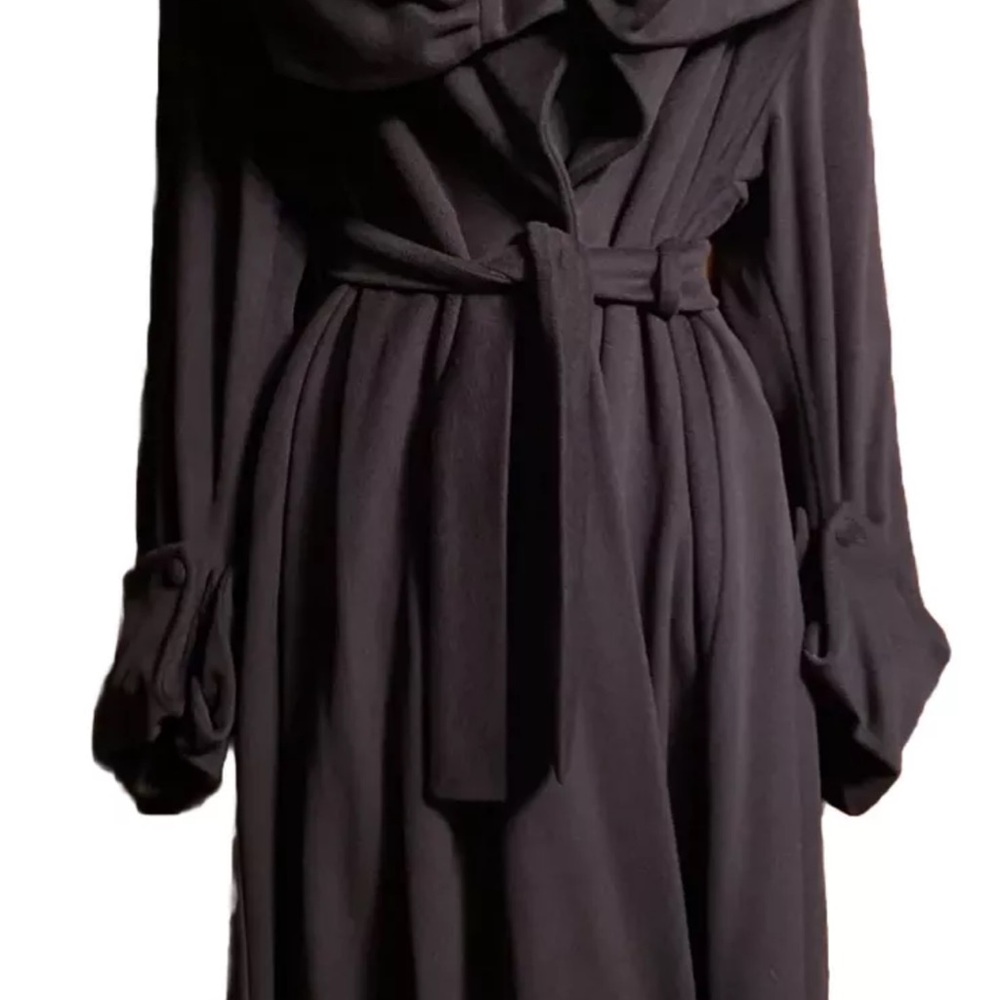 Fendi Black Wool Coat